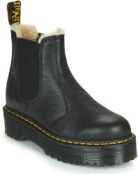 Dr. Martens Ghete Femei 2976 QUAD FL BLACK PISA Dr. Martens Negru 38
