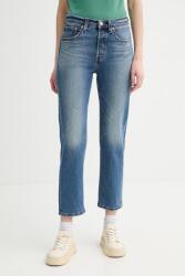 Levi's farmer 501® CROP LIGHTWEIGHT - kék 26/26