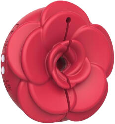  Teazers Rose - rezgő mellbimbó csipesz (piros) - erotikashow