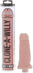  Clone-a-Willy - péniszmásoló szett vibrátorral (sötét natúr)
