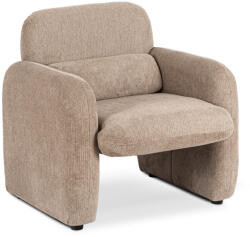  TOGO Modern pihenőfotel, sötétbézs kárpittal (ME-ME-TOGO-CBZ-T-FW)