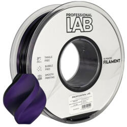  PLA SILK FEKETE-LILA dual color (kétszínű) filament - 1kg - átmérő 1, 75mm +/- 0, 03mm / Professional Labs