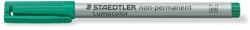 STAEDTLER Alkoholmentes marker, OHP, 1 mm, STAEDTLER "Lumocolor® 315 M", zöld (TS3155) - pritone