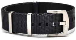 Watchbandit WB Original prémium Nato óraszíj, fekete, 24mm