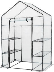 Leziter Balkon melegház 143x73x195 cm átlátszó (217-TR)