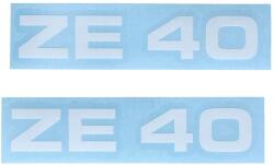 MOGA matrica készlet 2 részes szélesség 95mm magasság 17mm mopedhez MOGA Vázak, idomok, kiegészítők Idomok, burkolat elemek