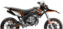 Stage6 Grafikai készlet Derbi X-Treme 2011 - 2017 Stage6 Narancs Stage6 Vázak, idomok, kiegészítők Idomok, burkolat elemek