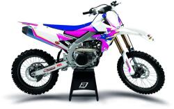 BLACKBIRD Retro Grafikai Készlet - Yamaha YZ125/250 BLACKBIRD Vázak, idomok, kiegészítők Idomok, burkolat elemek - motomotors - 63 988 Ft