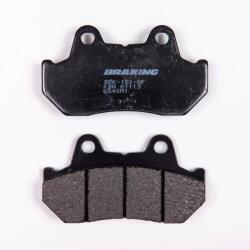 Braking 654SM1 fékbetét félfémes kivitel Braking Futómű és fék alkatrészek Fékbetétek (tárcsafék)