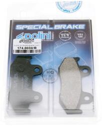 Polini organikus fékbetét - Suzuki Burgman 250, 400 96-00 Polini Futómű és fék alkatrészek Fékbetétek (tárcsafék)