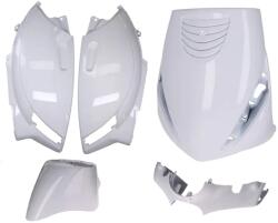 Motomotors Fényes fehér burkolat szett - Piaggio Zip 2 AC (léghűtéses) 2000- Motomotors Vázak, idomok, kiegészítők Idomok, burkolat elemek