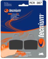 TECNIUM Verseny Sinterezett Fém Szén Féktárcsák - MCR387 TECNIUM Futómű és fék alkatrészek Fékbetétek (tárcsafék)