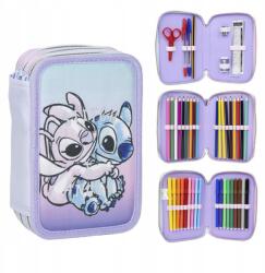 Cerda Disney Lilo és Stitch, A csillagkutya Angel tolltartó töltött 3 emeletes (72526)