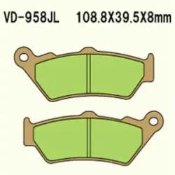 Wesrah VD-958JL (FA209) fékbetét Wesrah Futómű és fék alkatrészek Fékbetétek (tárcsafék)