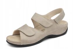 Berkemann női szandál Rina lapos Bézs sarok, 40-es méret (01040-773)
