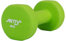 A-Sport Súlyzó neoprén 5 kg zöld - A-Sport (203600188)