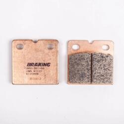 Braking 613CM56 hátsó szinterezett fékbetét Braking Futómű és fék alkatrészek Fékbetétek (tárcsafék)