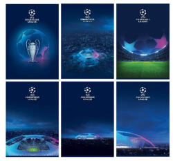 STREET Füzet sima CHAMPIONS LEAGUE A/4 54 lapos (67276) - fotoland