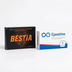  Hosszú & Vad Éjszaka Csomag (1 doboz Bestia 4db - 1 doboz Ejaxetine 4db)