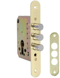 AMIG Reteszzár Bev. Cil. Zárt. 3csap. Réz Kerek Amig 103-50 (z-1510422-1-v)