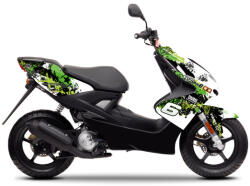 Stage6 Grafikai készlet Yamaha Aerox 2013 előtti Stage6 zöld / fekete Stage6 Vázak, idomok, kiegészítők Idomok, burkolat elemek