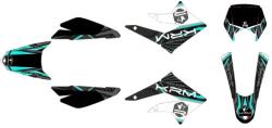 KRM Grafikai készlet KRM Türkiz Derbi X-treme 2011 - 2017 KRM Vázak, idomok, kiegészítők Idomok, burkolat elemek