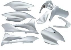 Edge Bikeparts Burkolati szett EDGE 9 darab ezüstmetál az MBK Mach G, Yamaha Jog R, Jog RR 50ccm 2T számára Edge Bikeparts Vázak, idomok, kiegészítők Idomok, burkolat elemek