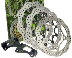 NG Brake Disc NG Brake Wavy túlméretes hullámos féktárcsa szett - Yamaha T-Max 530i (2012-2014) (első + hátsó) NG Brake Disc Futómű és fék alkatrészek Féktárcsák