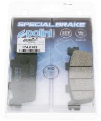 Polini organikus fékbetét - Kymco K-XCT, People GT, S, X-Citing, New Polini Futómű és fék alkatrészek Fékbetétek (tárcsafék)