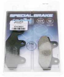 Polini organikus fékbetét - Hyosung, Kymco, Rex Polini Futómű és fék alkatrészek Fékbetétek (tárcsafék)