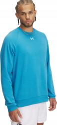 Under Armour Férfi Pulóver Under Armour Rival Fleece Crew Kék 1379755 452, S (1379755-452)