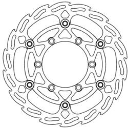 Moto Master Úszó féktárcsa Moto Master Flame első 260 mm KX 85-hez Moto Master Futómű és fék alkatrészek Féktárcsák