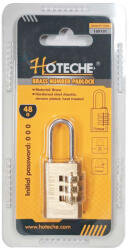 Hoteche Lakat 30mm réz 48g számzáras Hoteche (180101)