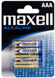 Maxell Elem alkaline AAA Maxell (4db/csomag) (2038LR03)