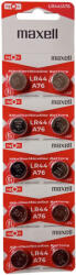 Maxell Elem alkaline LR44/A76 10db gomb Maxell (2038LR44)