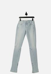 Tru Trussardi Világoskék Cipzáras Farmernadrág (26) (585832)