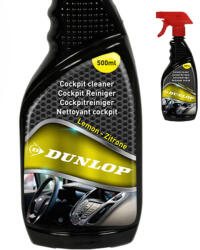 Dunlop Műszerfal ápoló autós 500ml pumpás spray citrom Dunlop (86898)