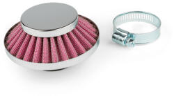 STR8 Légszűrő típus KN UFO d. 28 - 35mm egyenes króm STR8 Motor alkatrészek Légszűrők Légszűrők (gyári, utángyártott)