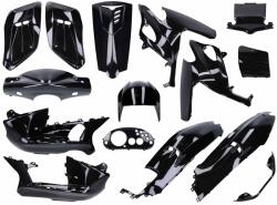 OEM Standard Burkolat készlet 15 darab fekete metál alapozott Gilera Runnerhez OEM Standard Váz, idomok és járműkiegészítők Idomok és burkolati elemek Komplett idom- és burkolatkészletek