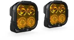 Denali Cansmart Kit DL4 Borostyán lencsés segédfényszóró készlet DENALI Bicikli alkatrészek Kerékpáros kiegészítők Kerékpár világítások és visszaverők