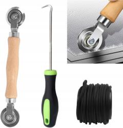  Eszközök Ablak Szúnyogháló Felszereléséhez, Vágó, Ajtó, Ablak Javítás (3W1 ROLKA HACZYK SZNUREK OWADY)