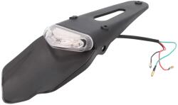 101 Octane Hátsó sárvédő fehér LED féklámpával - Supermotard, Enduro 101 Octane Vázak, idomok, kiegészítők Idomok, burkolat elemek