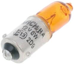 Vparts Index / irányjelző izzó narancssárga H6W BAX9s 12V 6W Vparts Elektronika Világítások Izzók 6V-os izzók