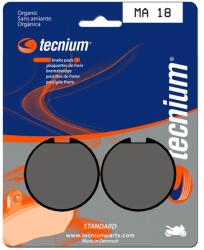 TECNIUM utcai organikus fékbetétek - MA18 TECNIUM Futómű és fék alkatrészek Fékbetétek (tárcsafék)