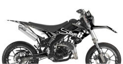 Stage6 Grafikai készlet Rieju MRT 2022 után Stage6 Fekete Stage6 Vázak, idomok, kiegészítők Idomok, burkolat elemek