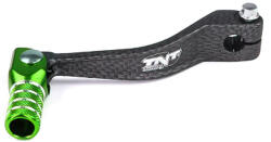 Standard Parts Felszerelhető váltókar Derbi alumínium szénszálas megjelenés / zöld Standard Parts Erőátviteli alkatrészek Váltók és alkatrészeik Váltókarok