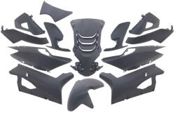 Edge Bikeparts Burkolatkészlet EDGE 14 darab fekete matt a Peugeot Speedfight 4 számára Edge Bikeparts Vázak, idomok, kiegészítők Idomok, burkolat elemek