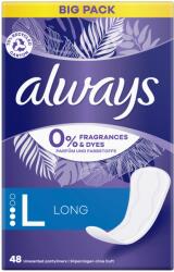 Always Daily Protect Long 0%illat és színezőanyagHigiéniai betétek, 48 db (265820)
