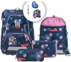 Hama Step by Step FIT, Mermaid Delia iskolatáska - 5 részes szett, AGR tanusítvány (138443)