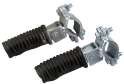 Standard Parts Hátsó, forgatható, ovális, fekete lábtartók Standard Parts Vázak, idomok, kiegészítők Idomok, burkolat elemek